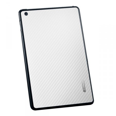 Пленка iPad Mini Skin Guard Set (Carbon pattern white) фото 1