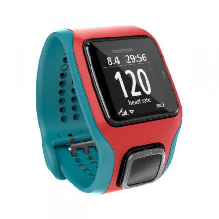 TomTom Runner Cardio Red/Blue фото 1