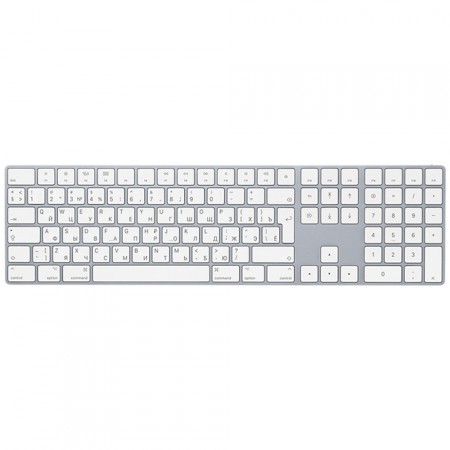 Клавиатура Apple Magic Keyboard with Numeric Keypad, White фото 1