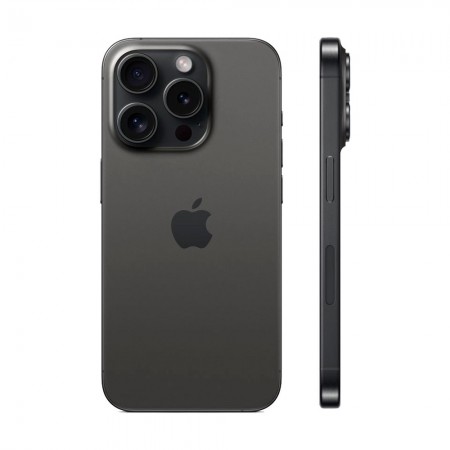 Смартфон Apple iPhone 15 Pro 128 ГБ Черный титан фото 2