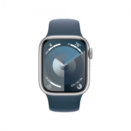 Часы Apple Watch Series 9 GPS 41mm Blue Aluminum Case with Blue Sport Band - S/M фото 2