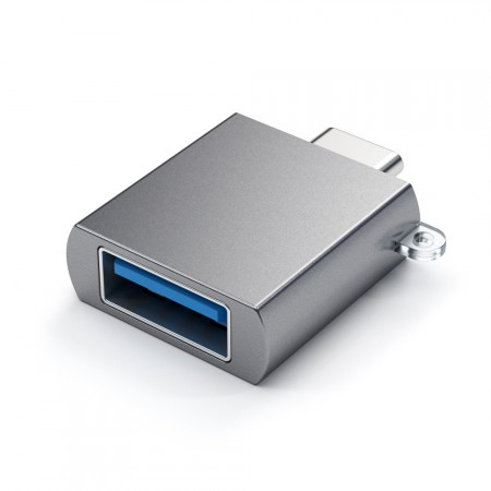 Адаптер Satechi Aluminum Type-C to USB 3.0 Adapter, Space Gray фото 2