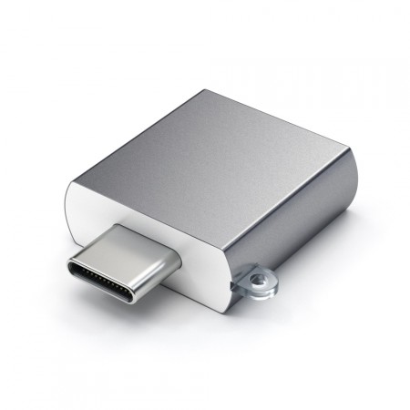 Адаптер Satechi Aluminum Type-C to USB 3.0 Adapter, Space Gray фото 3