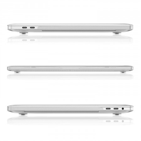 Защитная накладка HardShell Case for MacBook Pro 15/16 (A1707), Clear фото 1