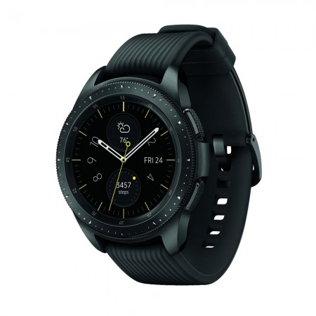 Умные часы Samsung Galaxy Watch (42 mm) midnight black/onyx black (Черные) фото 2