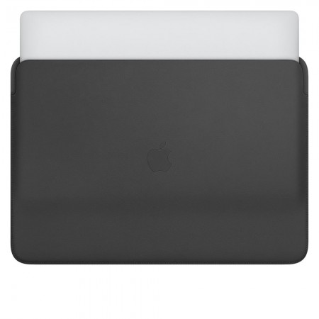 Кожаный чехол для MacBook Pro 16, Чёрный фото 3