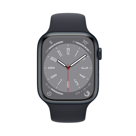 Умные часы Apple Watch Series 8 GPS 41mm Midnight Aluminum Case with Midnight Sport Band - S/M фото 2