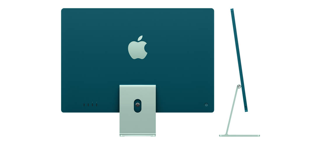 Моноблок Apple iMac 4.5K 24" (2021) Серебристый (M1 8-Core, 7-Core GPU, 8/256 GB)  фото