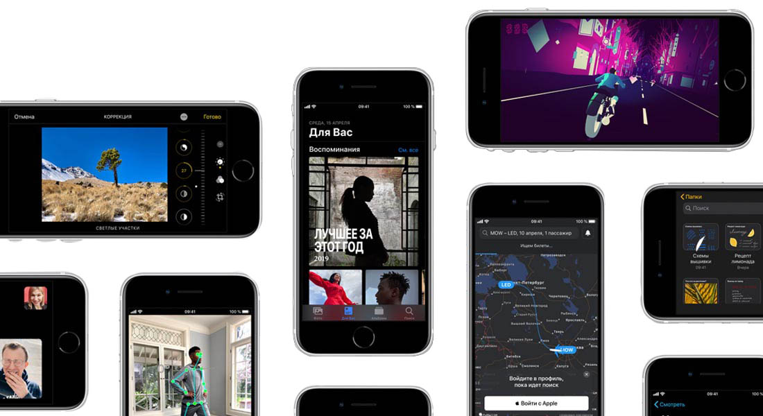 Смартфон Apple iPhone SE (2022) 128GB Темная ночь  фото