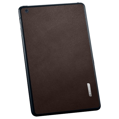 Пленка iPad Mini Skin Guard Set ( Leather pattern brown)  фото
