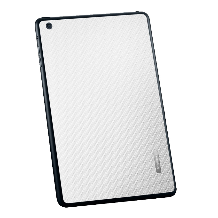 Пленка iPad Mini Skin Guard Set ( Leather pattern white)  фото