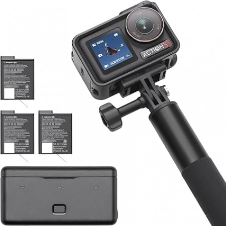 DJI Osmo Action 5 Pro 4K Adventure Bundle — Black 