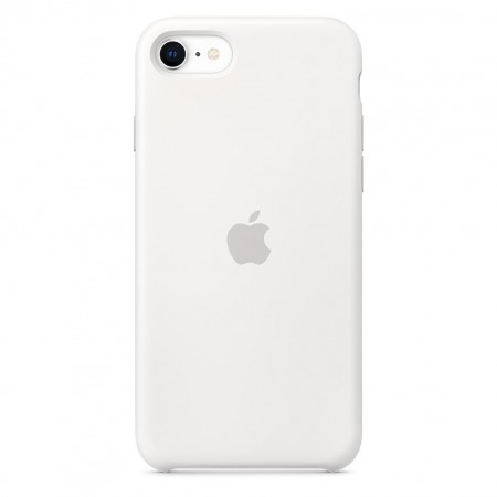 Силиконовый чехол для iPhone SE, Белый фото 1
