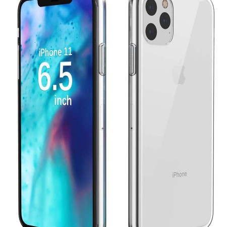 Прозрачный силиконовый чехол для iPhone 11 Pro фото 1