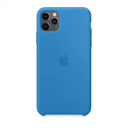 Силиконовый чехол для iPhone 11 Pro Max, Синяя волна фото 1