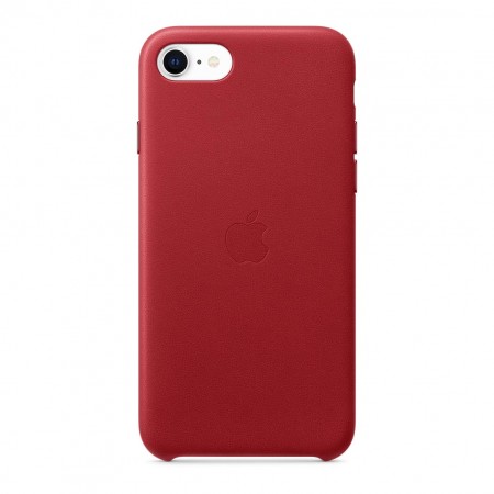 Кожаный чехол для iPhone SE, (PRODUCT)RED 
