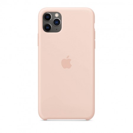 Силиконовый чехол для iPhone 11 Pro Max, Розовый песок 