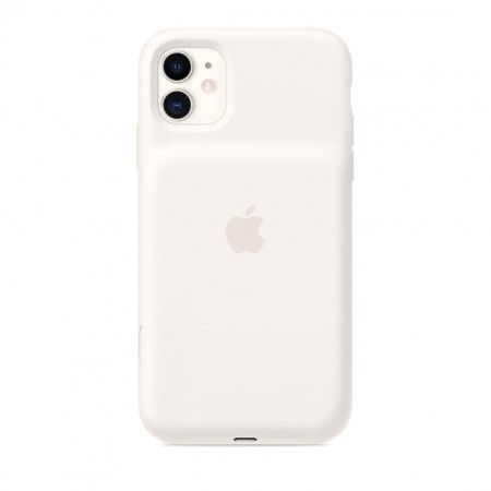 Чехол-аккумулятор Smart Battery Case для iPhone 11, Мягкий белый фото 1