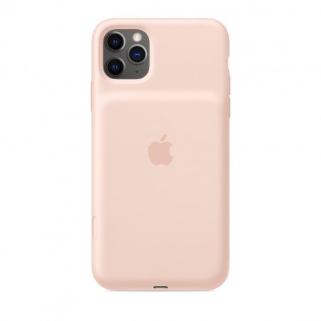 Чехол-аккумулятор Smart Battery Case для iPhone 11 Pro Max, Розовый песок 