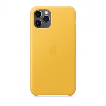 Кожаный чехол для iPhone 11 Pro, Лимонный сироп фото 1