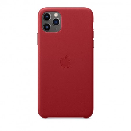 Кожаный чехол для iPhone 11 Pro Max, (PRODUCT)RED 