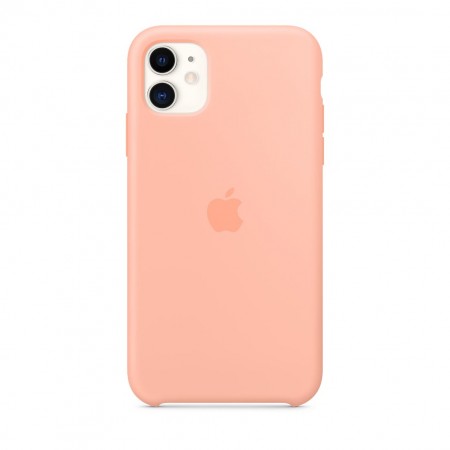 Силиконовый чехол для iPhone 11, Розовый грейпфрут фото 1