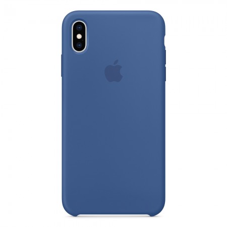 Силиконовый чехол для iPhone XS Max, Голландский синий 
