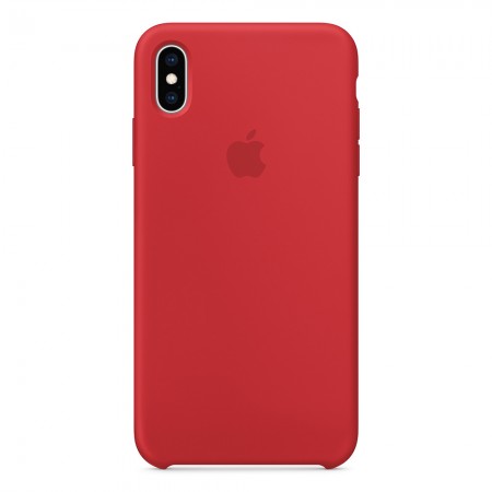 Силиконовый чехол для iPhone XS Max, (PRODUCT)RED 