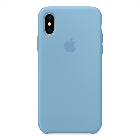 Силиконовый чехол для iPhone XS, Синие сумерки 