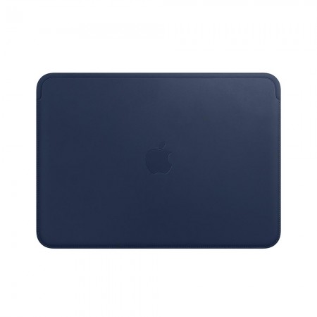 Кожаный чехол для MacBook 12, Тёмно‑синий фото 1