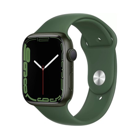 Часы Apple Watch Series 7 GPS 45mm Green Aluminum Case with Clover Sport Band (MKN73LL/A) фото 1