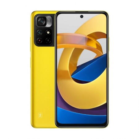 Смартфон Xiaomi Poco M4 Pro 5G 4/64 ГБ Global, Poco желтый фото 1