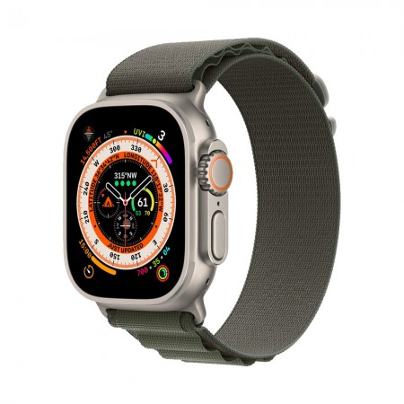 Часы Apple Watch Ultra 49mm Titanium Green, Alpine Loop, Small фото 1
