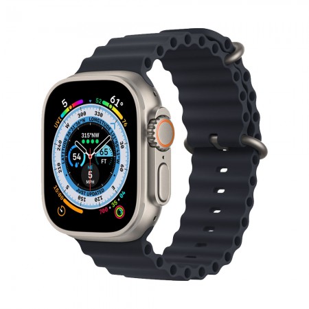 Часы Apple Watch Ultra 49mm Titanium Midnight, Ocean Band фото 1