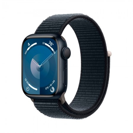 Часы Apple Watch Series 9 GPS 41mm Midnight Aluminum Case with Midnight Sport Loop фото 1
