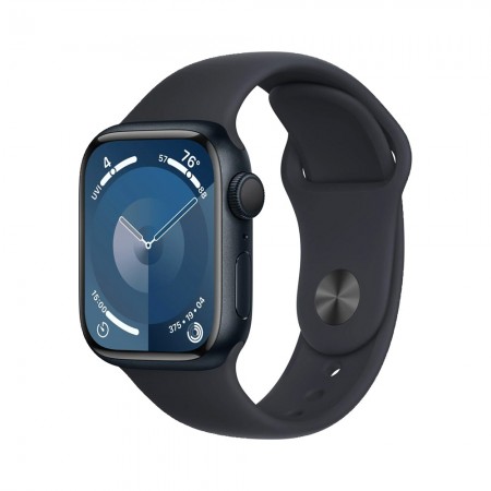 Часы Apple Watch Series 9 GPS 45mm Midnight Aluminum Case with Midnight Sport Band - S/L фото 1