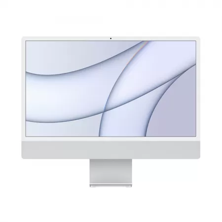 Моноблок Apple iMac 4.5K 24" (2021) Серебристый (M1 8-Core, 8-Core GPU, 8/256 GB) фото 1