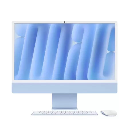 Apple iMac 4.5K 24&quot; Blue (M4 8-Core, 8-Core GPU, 16/256 GB) 2024 фото 1