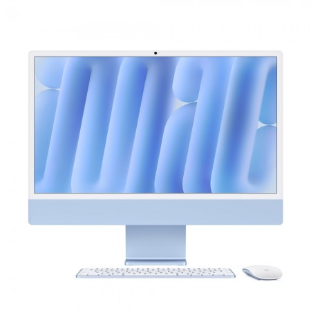Apple iMac 4.5K 24&quot; Blue (M4 10-Core, 10-Core GPU, 16/512 GB) 2024 фото 1