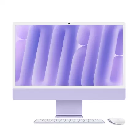 Apple iMac 4.5K 24&quot; Purple (M4 10-Core, 10-Core GPU, 16/256 GB) 2024 фото 1