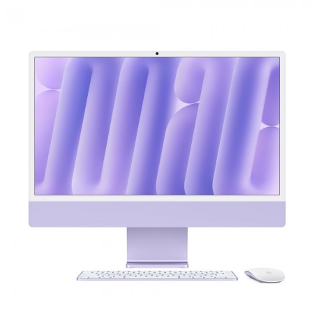 Apple iMac 4.5K 24&quot; Purple (M4 10-Core, 10-Core GPU, 16/512 GB) 2024 фото 1