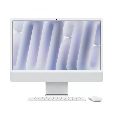 Apple iMac 4.5K 24&quot; Silver (M4 8-Core, 8-Core GPU, 16/256 GB) 2024 фото 1