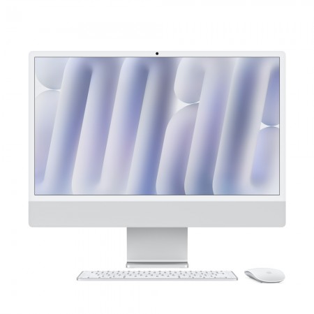 Apple iMac 4.5K 24&quot; Silver (M4 10-Core, 10-Core GPU, 16/512 GB) 2024 фото 1