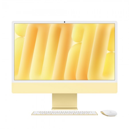Apple iMac 4.5K 24&quot; Yellow (M4 10-Core, 10-Core GPU, 16/512 GB) 2024 фото 1