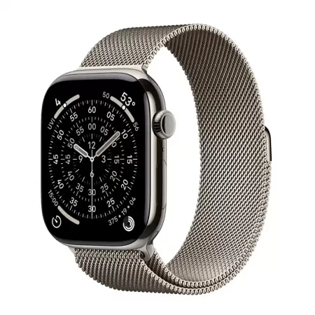 Apple Watch Series 11, 46mm, Natural Titanium, GPS+Cellular фото 1