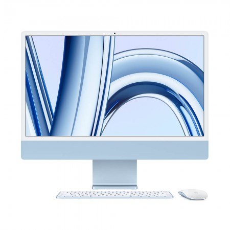 Моноблок Apple iMac 4.5K 24&quot; Blue (M3 8-Core, 10-Core GPU, 8GB, 256 GB) 2023 фото 1