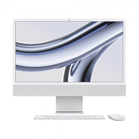 Моноблок Apple iMac 4.5K 24&quot; Silver (M3 8-Core, 8-Core GPU, 8GB, 256 GB) 2023 фото 1