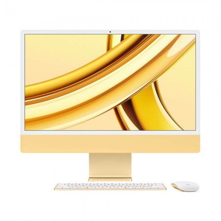 Моноблок Apple iMac 4.5K 24&quot; Yellow (M3 8-Core, 10-Core GPU, 8GB, 256 GB) 2023 фото 1