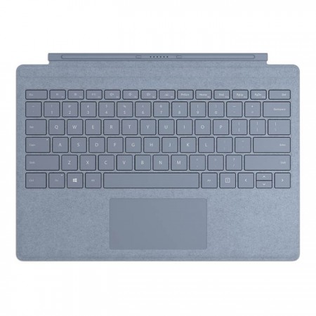 Клавиатура Microsoft Surface Pro Signature Type Cover (Alcantara), Ice Blue для Pro 5, 6, 7 фото 1
