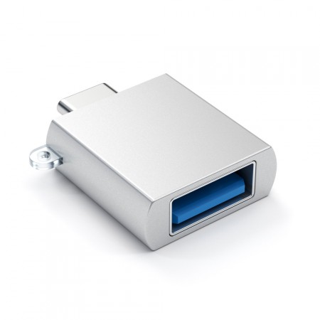 Адаптер Satechi Aluminum Type-C to USB 3.0 Adapter, Silver фото 1
